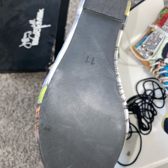 LIMITEDEDITION Jeffery Campbell x Black Milk Sz 11 - Picture 4 of 8